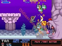 une photo d'Ã©cran de Mega Twins sur Arcade